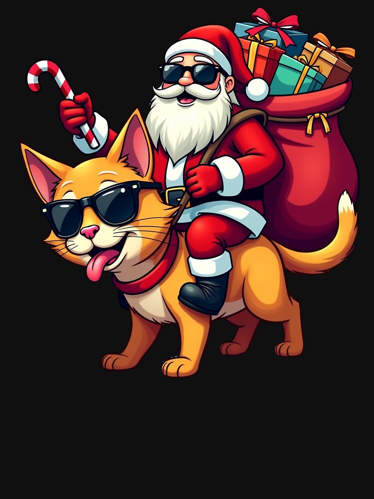 Christmas Cat T-shirt, Sweater, Hoodie, Mug, Hats by FashionHub2021