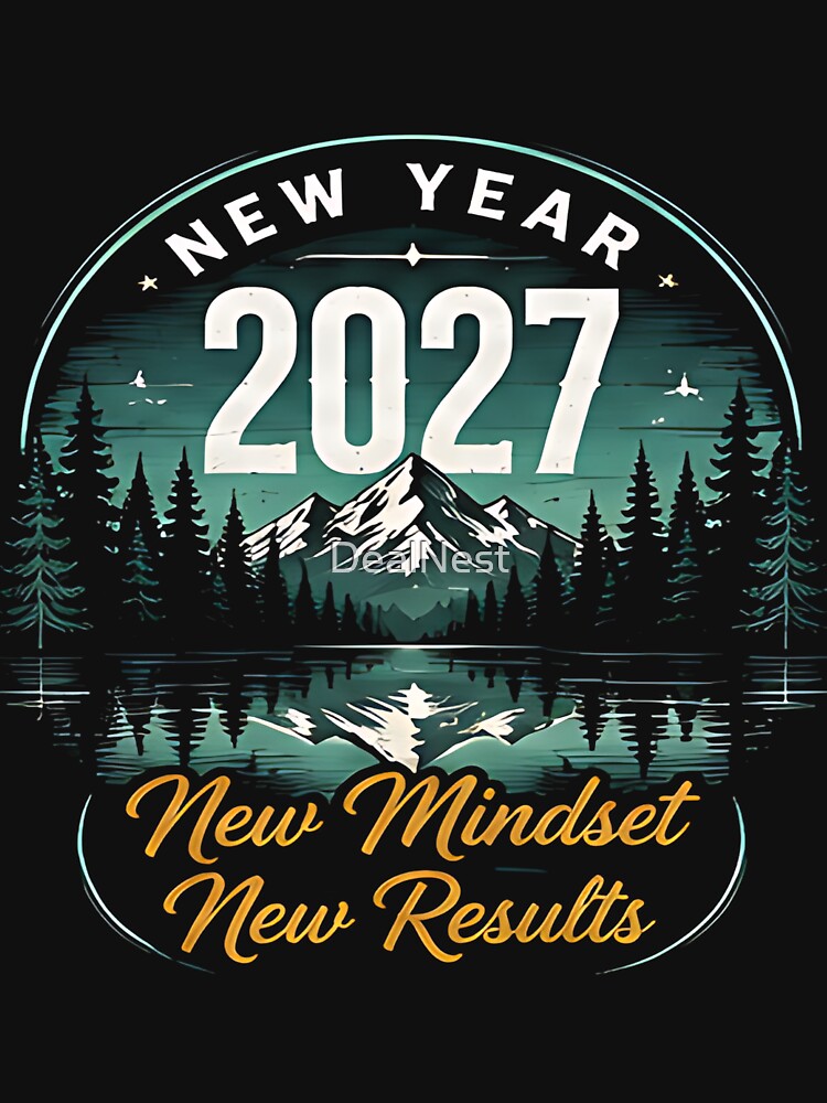 2027 New Mindset New Results T-Shirt by DealNest