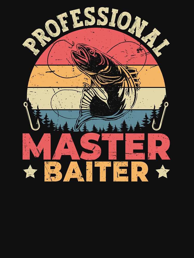 Professional Master Baiter Retro Fishing by PrintCrafting