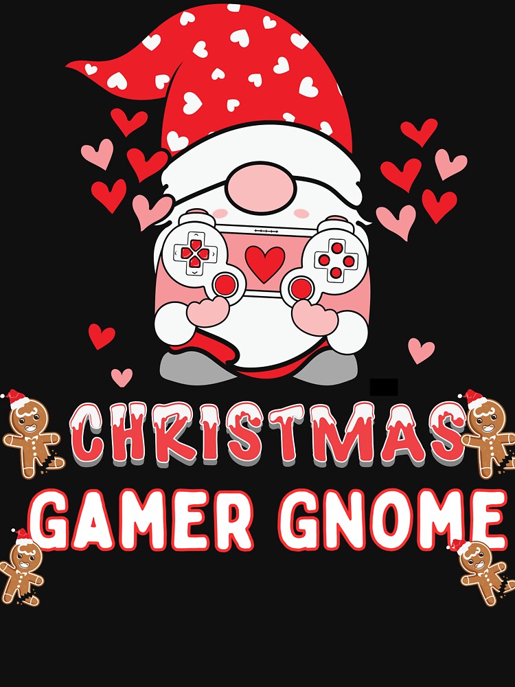 Gamer Gnome Christmas Gamer Gnome by Piotr Rosiak