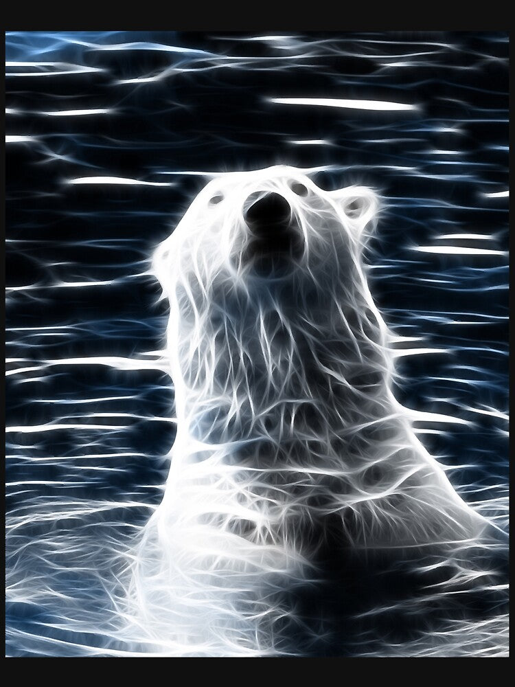 Polar Bear Glowing Graphic by Welve36tea