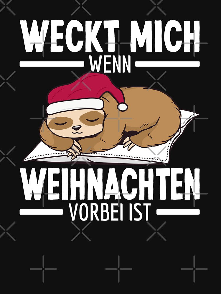 Hibernating Sloth Sayings Anti I Hate Christmas by Team150Designz