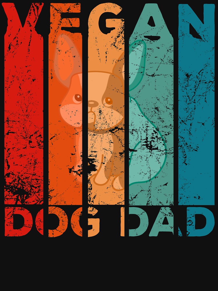 VINTAGE VEGAN DOG DAD by noahs-shop