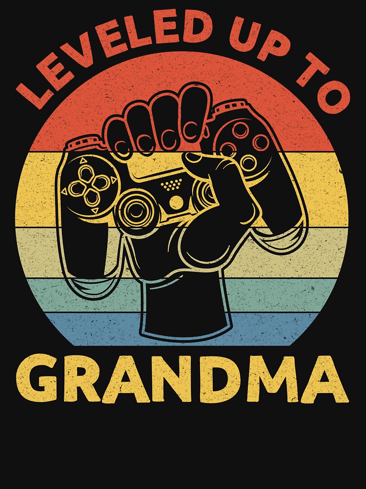 Leveled Up To Grandma: Grandmother Gift - New Grandmom of Grandkids by Adexyl