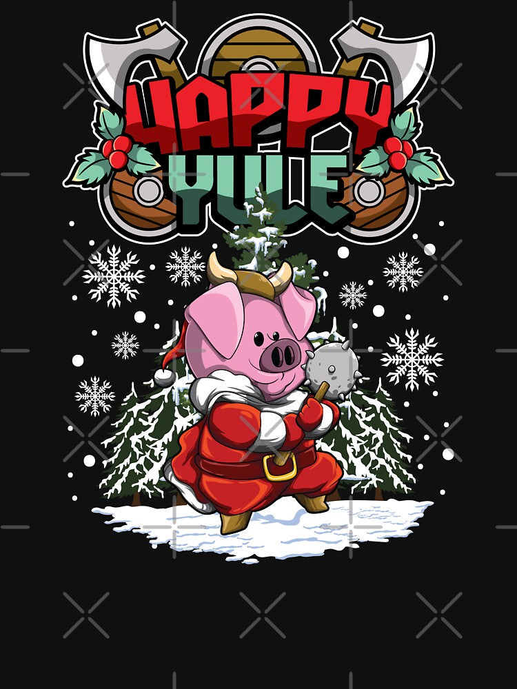 Happy Yule - Viking Christmas - Piglet by anziehend
