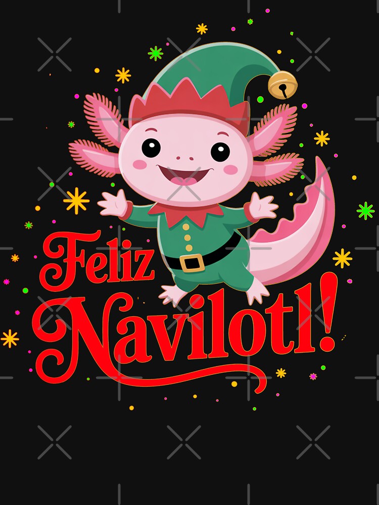 Feliz Navilotl Christmas Axolotl Lovers Cute Holiday Design by Nzgiftsandmore