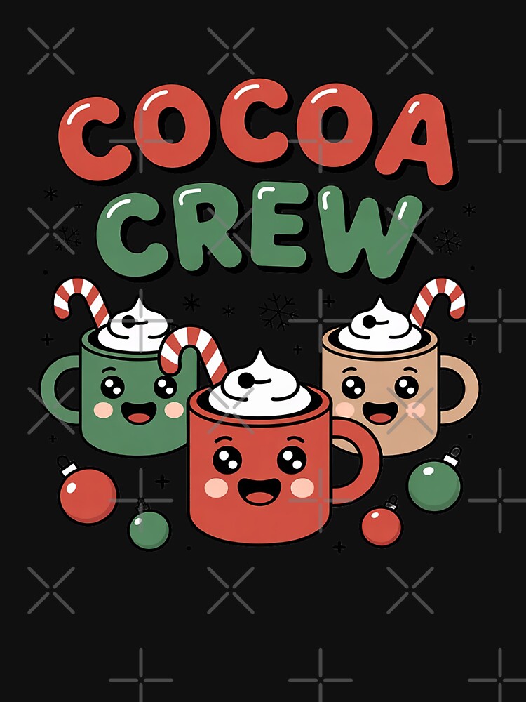 Cocoa Crew Christmas Hot Chocolate Pajamas for Family by FndPardaL