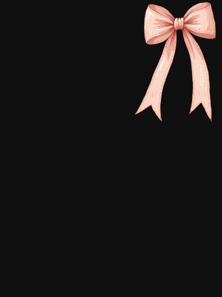 Pink Ribbon Bow – Cute Christmas Gift Bow Clipart Sticker Design by Modish-Arts