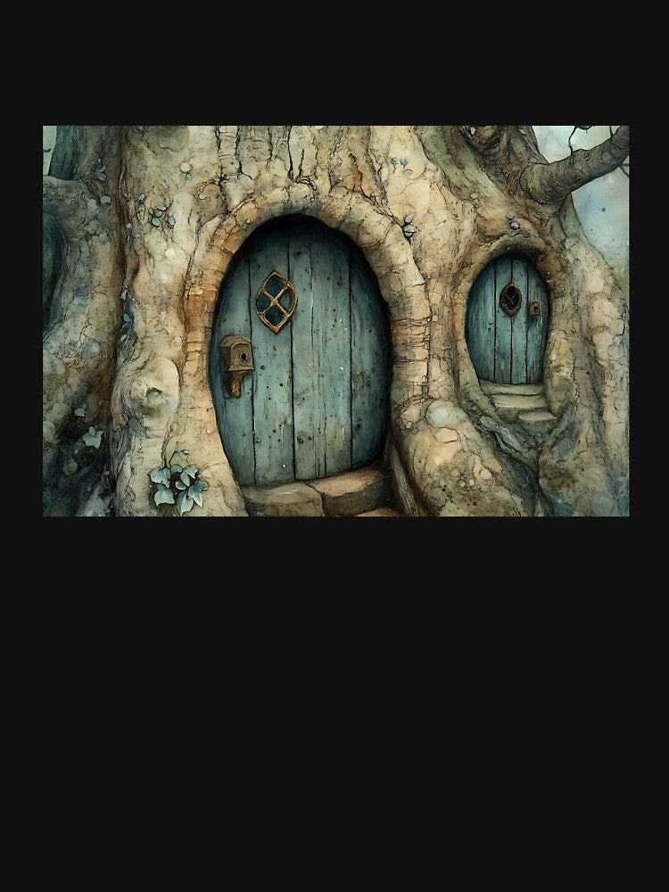 Whimsical Cottagecore: Magical Tiny Tree Home by bapupa