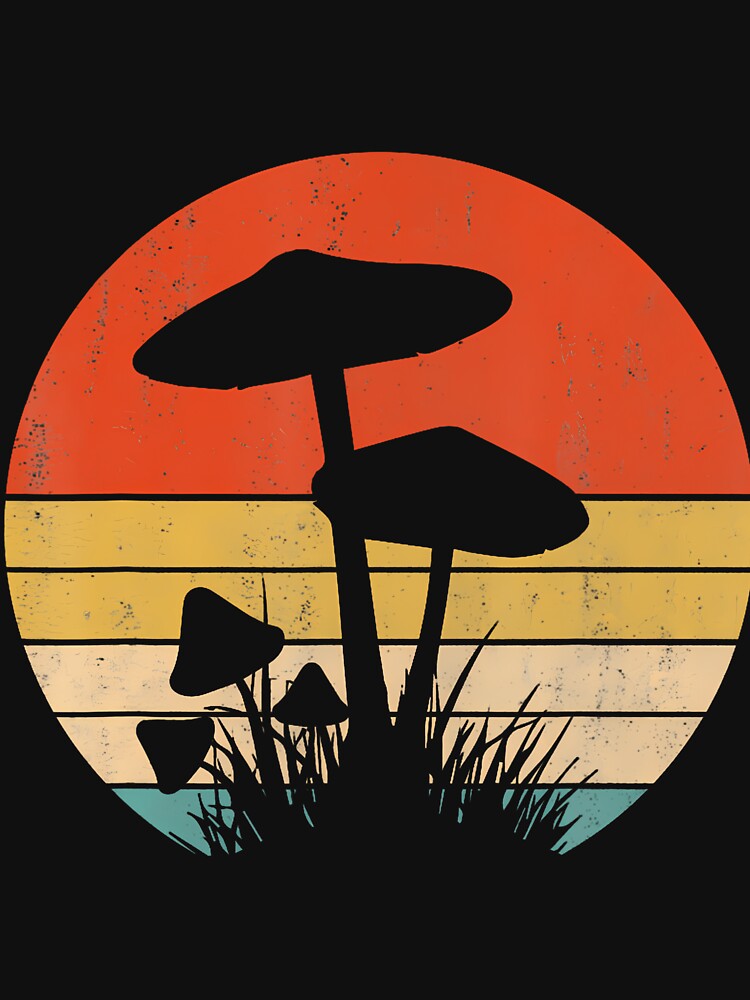 Mycology Vintage Retro Mushroom by csshowsearesr
