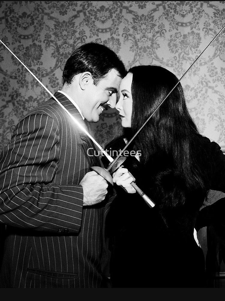 Gomez and Morticia by Cuttintees