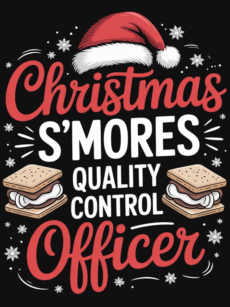 Christmas Smores Control Officer Marshmallow PJs Kids by banbopbii