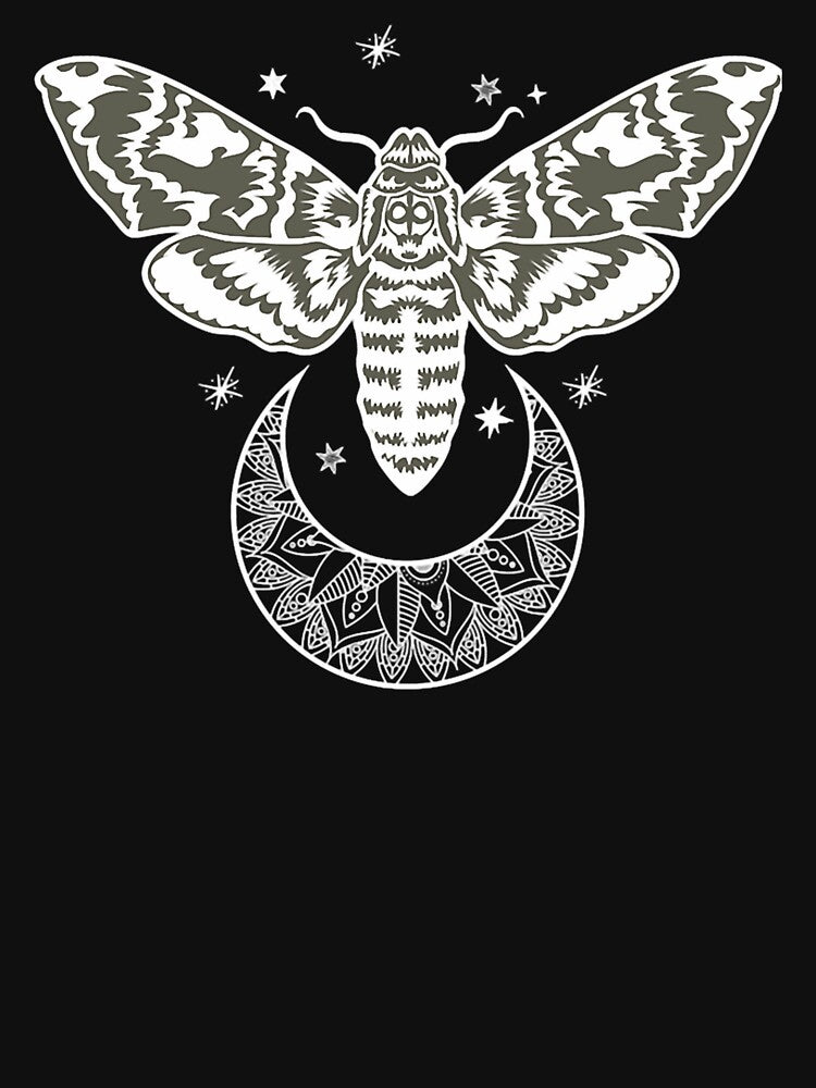 moth celestial moth butterfly mystic spiritual astronomy by Koothara
