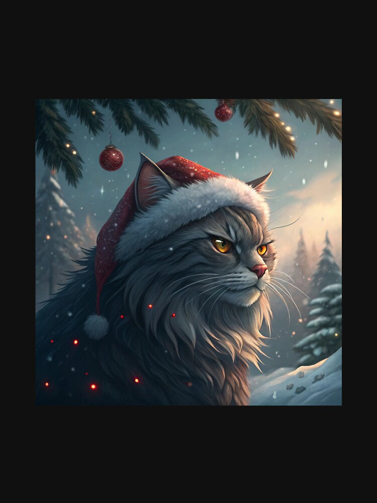Jólakötturinn (Yule Cat) 20 by AIfolklore