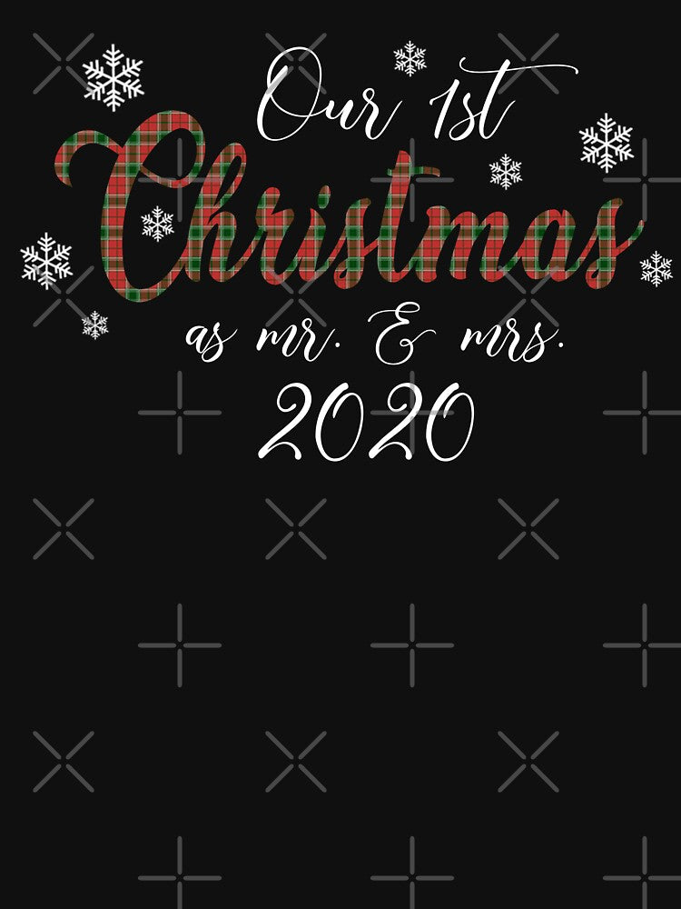 Our 1st Christmas as Mr. and Mrs. 2020 by REApparelCo
