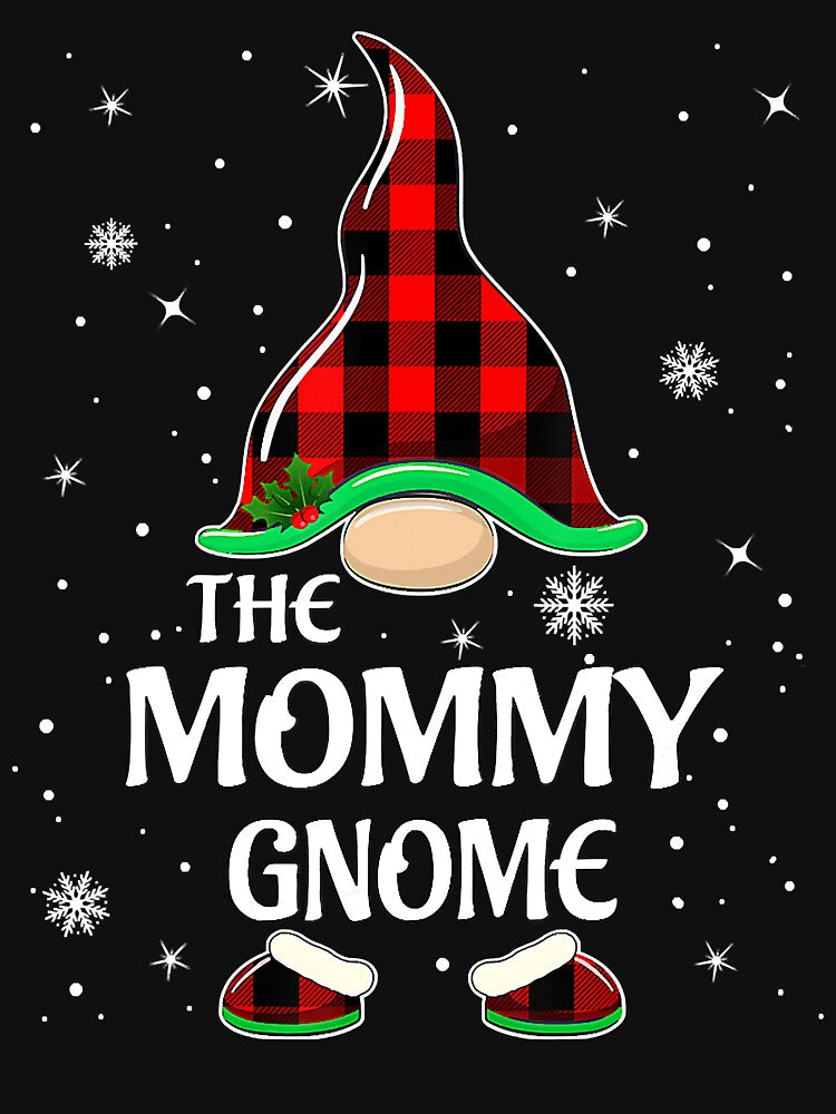 Mommy Gnome Buffalo Plaid Matching Family Christmas Pajama by BrandyBare