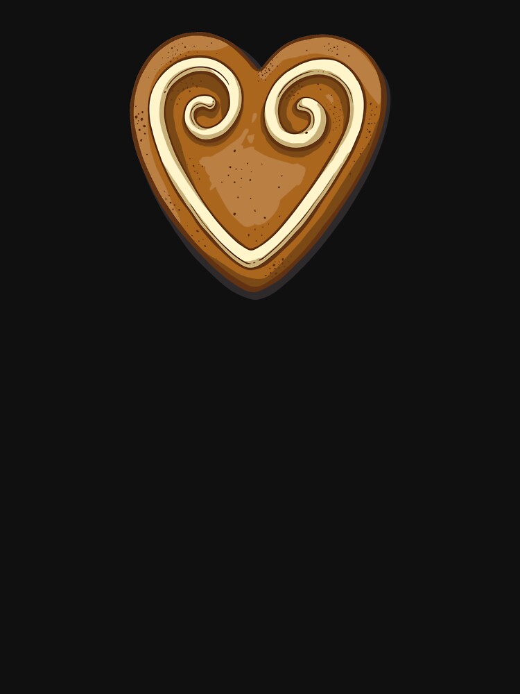 Christmas Gingerbread Heart Cookie by rocketdandy