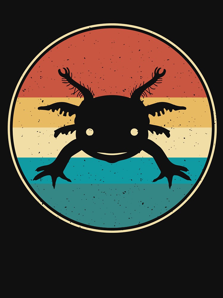Axolotl Classic Questions Axolotls Lovers Axolotl Vintage Axolotl Art by Designandlove