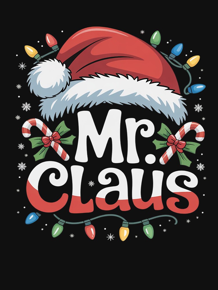 Mr and Mrs Claus Couples Matching Christmas Pajamas Santa 1 by HaileyRobel