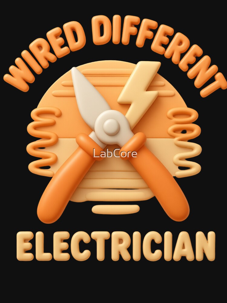 Wired Different | American Electrician Lightning Shirt by LabCore