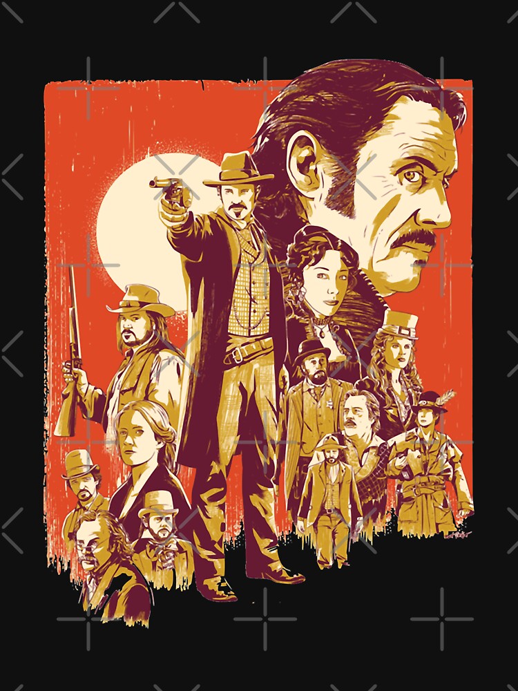 Day Gift Deadwood - Hbo Series Artwork Halloween by LeathaKessler