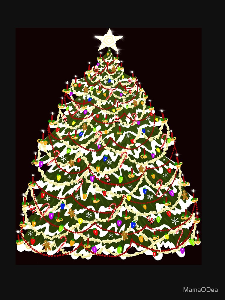 Nostalgic Christmas Tree by MamaODea