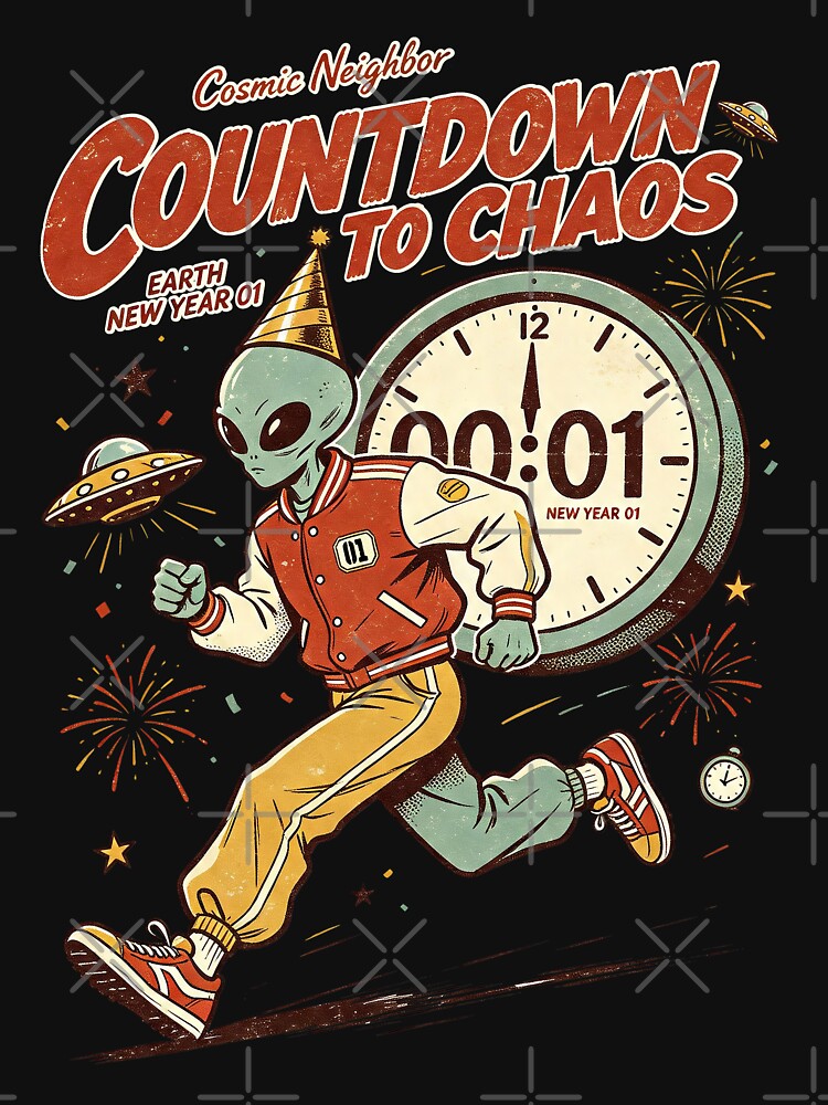 Countdown To Chaos Alien New Year Party by NatalieJeans