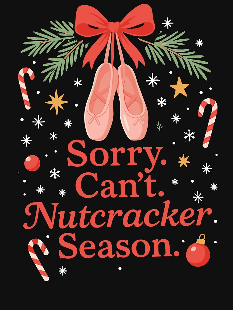 Nutcracker Ballet Season Christmas Design by PixlCrypt