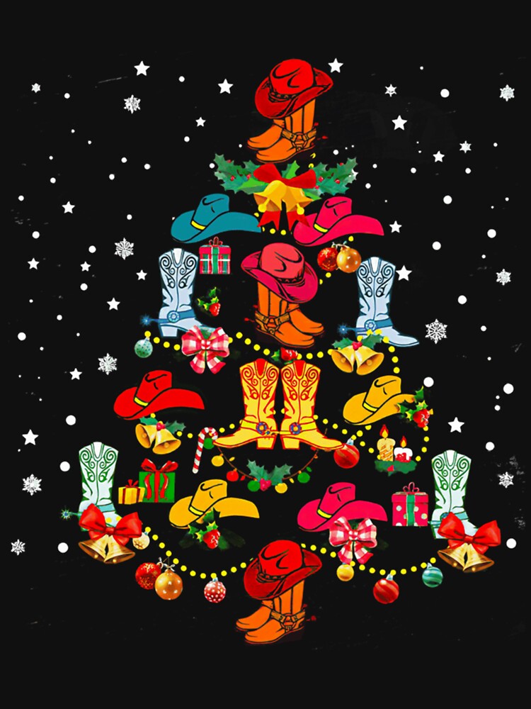 Cowboy Boots Christmas Tree by KellyJorda