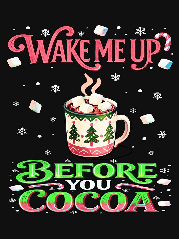 Merry Christmas Cocoa Xmas Holiday by jillianhanna