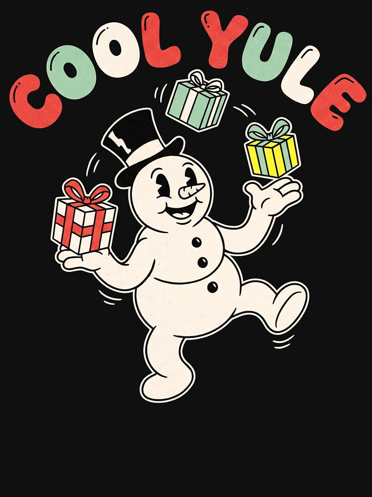 Cool Yule Retro Rubber Hose Animation Snowman Juggling Christmas by TeNovaStudio ⭐⭐⭐⭐⭐