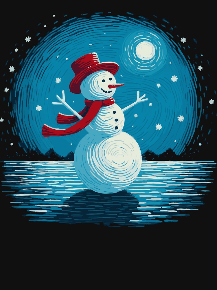 Happy Snowman by funkyfantasia