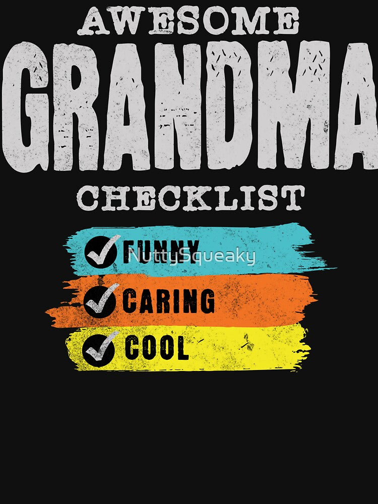 Awesome Grandma Checklist by NuttySqueaky