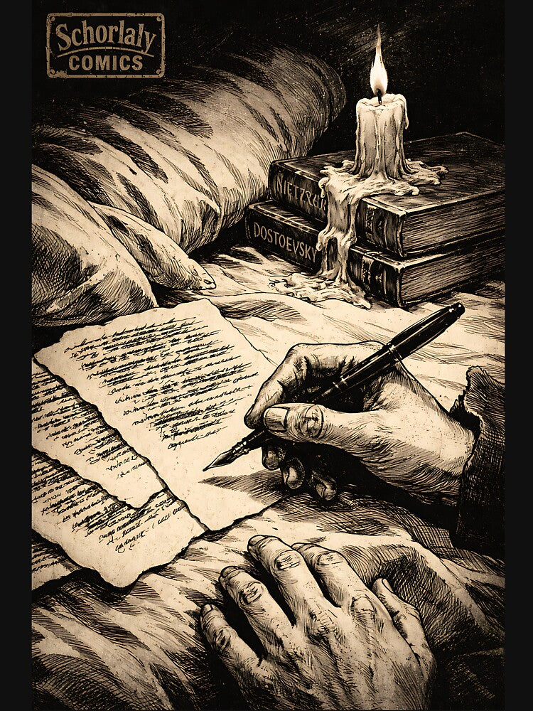 The Ink-Stained Insomniac - Moody Dark Academia by bapupa