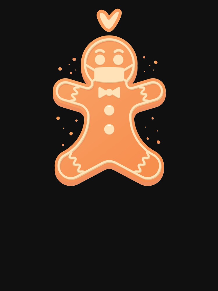 Christmas Quarantined Gingerbread Man by Gemmazzurra