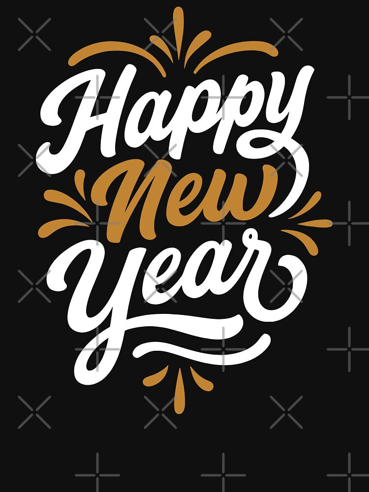 Happy New Year 2026, Festive Celebration Typography Design by D3Xpert