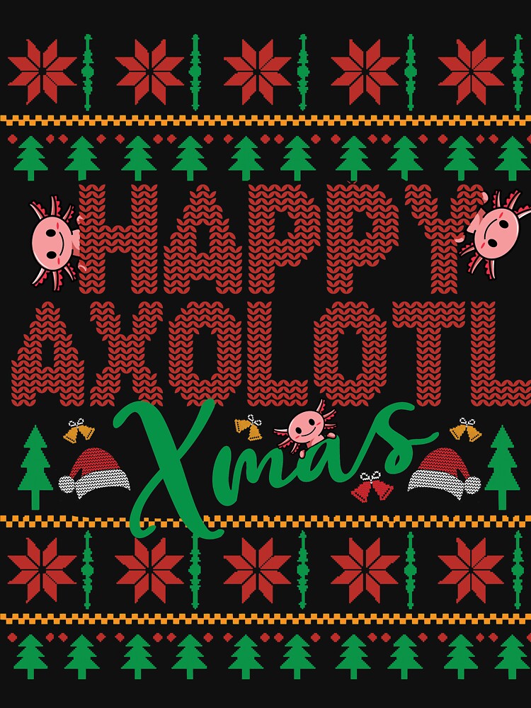 Happy Axolotl Christmas by seagullz
