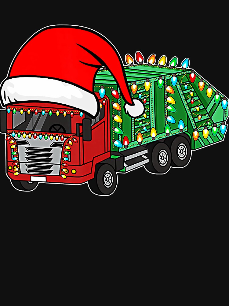 Garbage Truck Toy Funny Christmas Trash Trucks Lover Gift by DanMoor