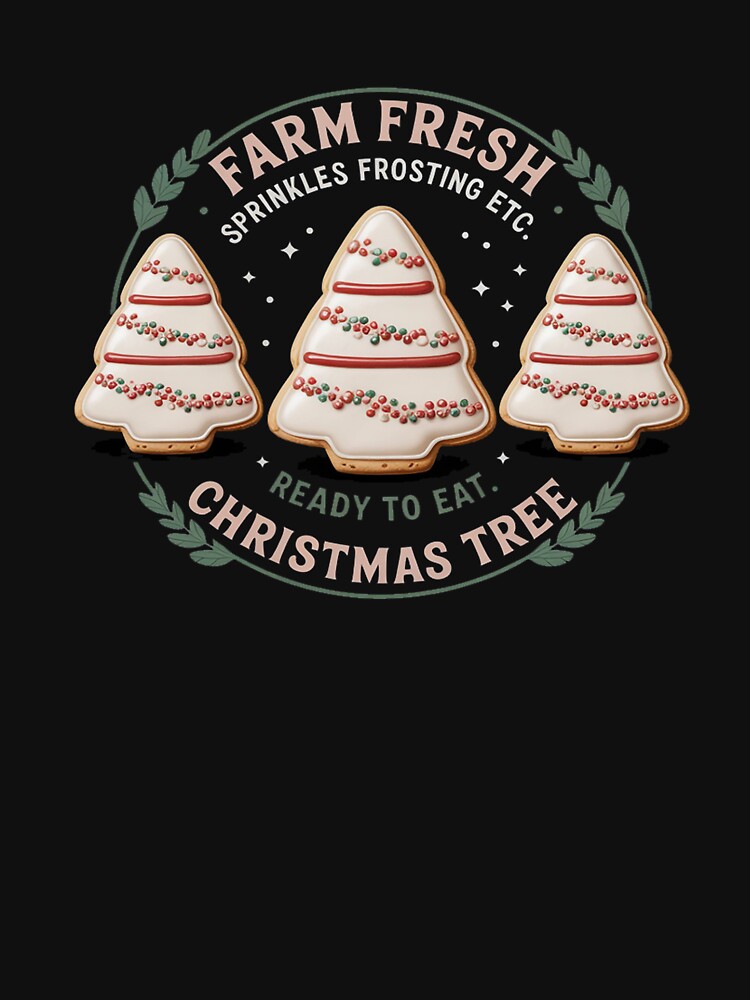 Farm Fresh Christmas Tree Frosting Frosted Cake Debbie by HaileyRobel