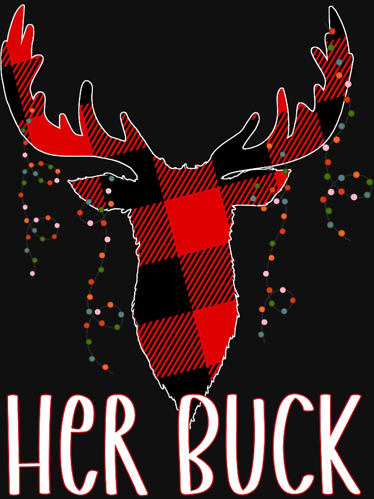 Mens Her Buck Couples Matching Christmas Pajamas Deer Boy Man by tgt6746
