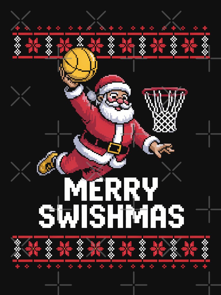 Basketball Christmas Xmas Cute by CookWorldLaughs