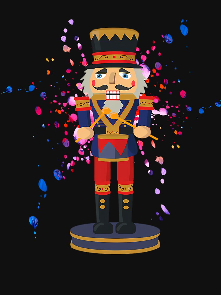 Nutcracker Watercolor Paint Splatter by guguamoojidr