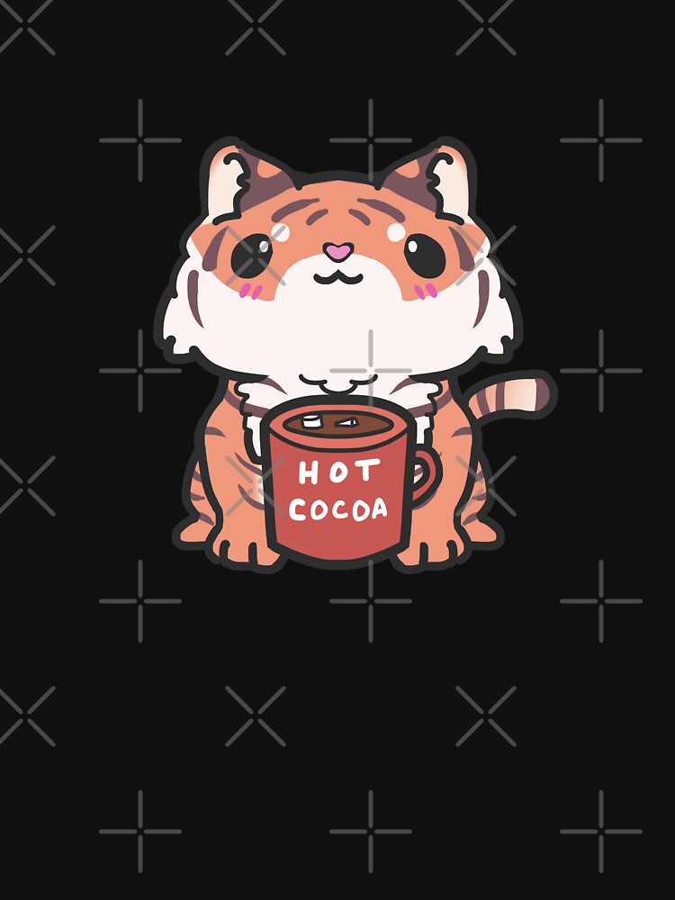 Cute Tiger Hot Cocoa Kawaii by patrick10reyes