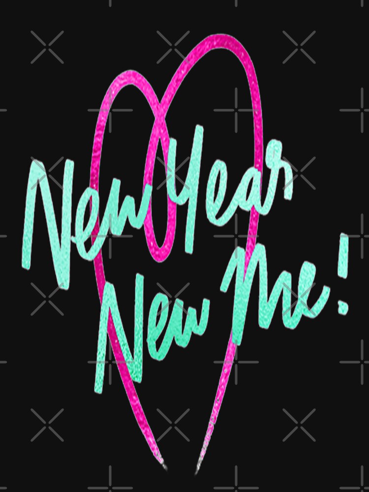 New Year New Me Lettering Design, 5, Howdy New Year,New Years Celebration, New Years Eve Countdown by Adri Barnard
