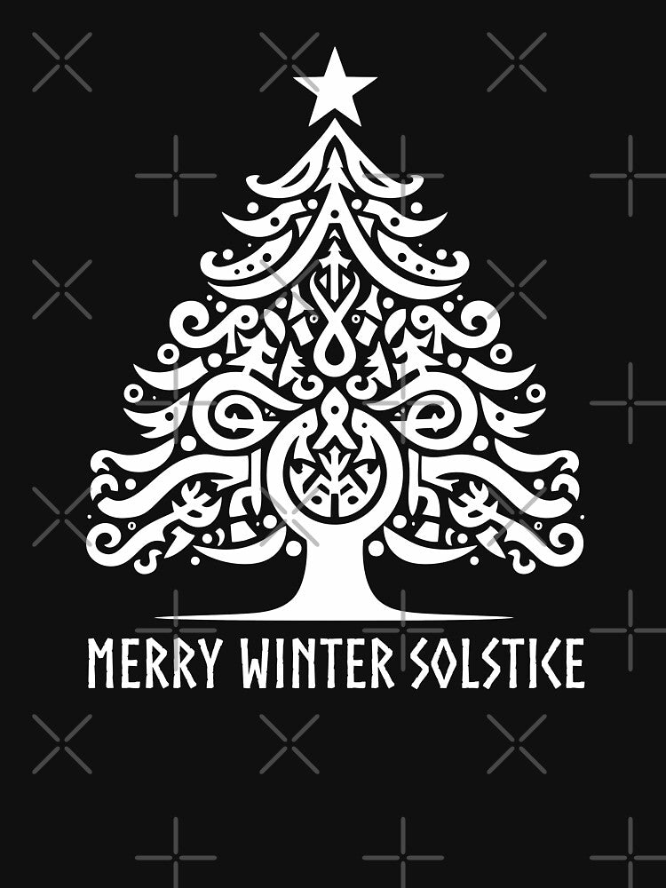 Viking christmas tree merry winter solstice by Lady-Frost