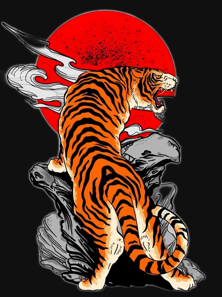 Tiger japanese by Dittery