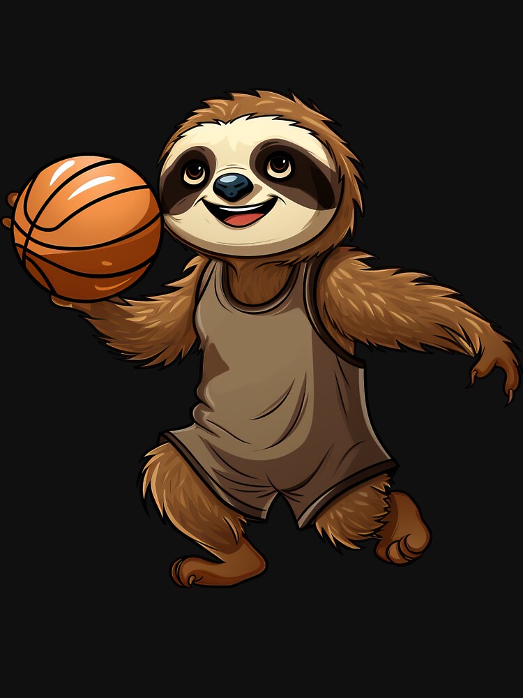 Basketball sloth by Soulskier
