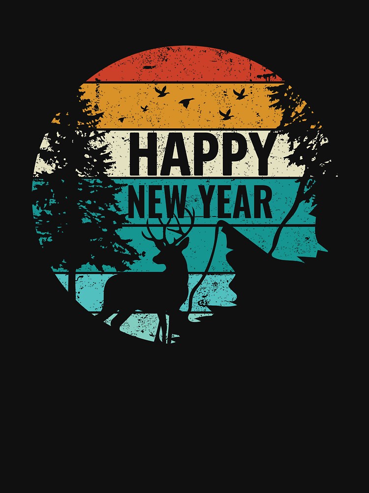Happy New Year Hunting Gift Design for Hunter 2021 by Joxxio
