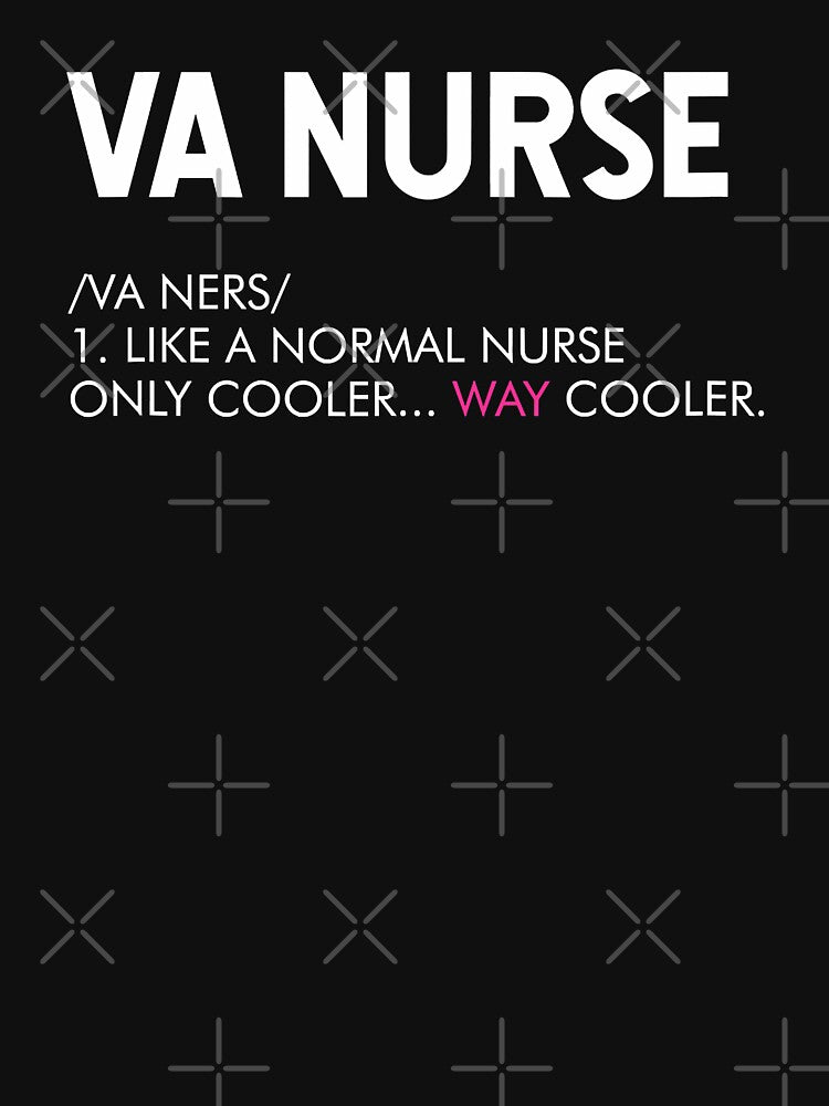 VA Nurse Definition Funny Nurses Gifts by GardNewerd