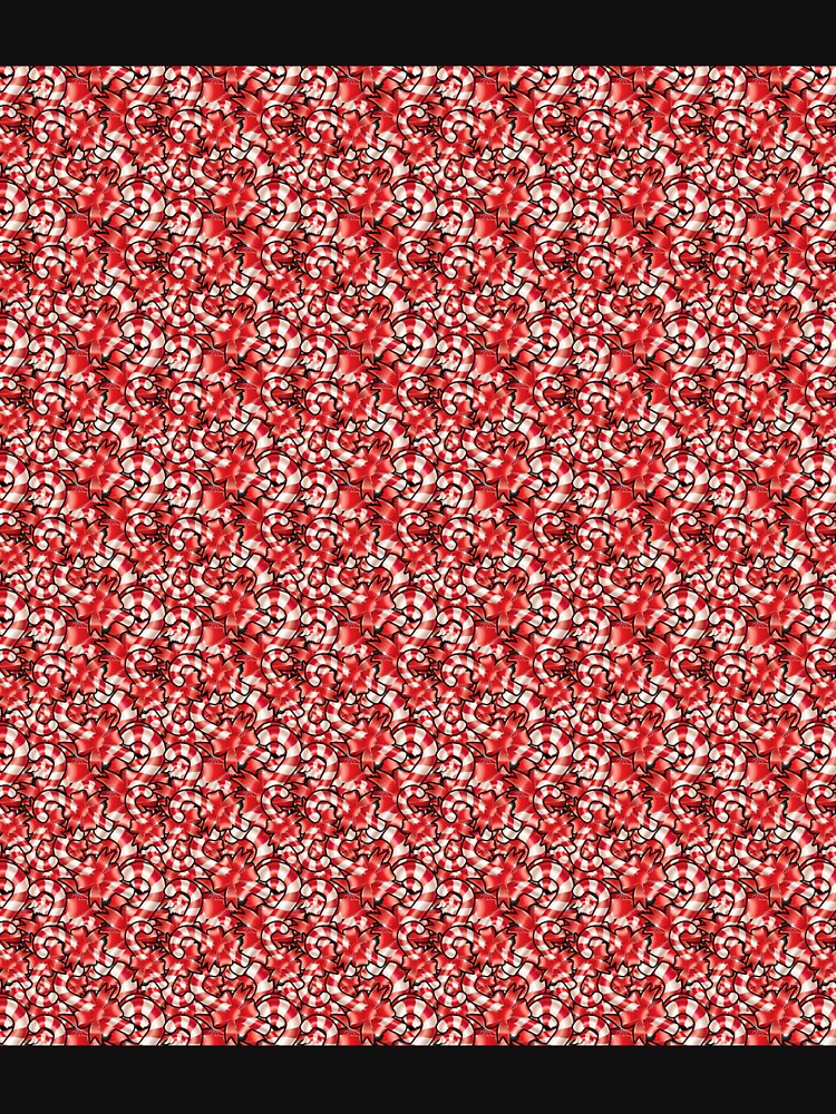 Candy Cane Pattern, Candy Cane Background, Christmas Candy by JoesCornerStore